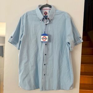 Jermyn & Bond Office-to-Evening Timeless Light Blue Men's Button Down Shirt